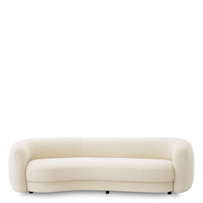 Sofá Blaine bouclé marfil