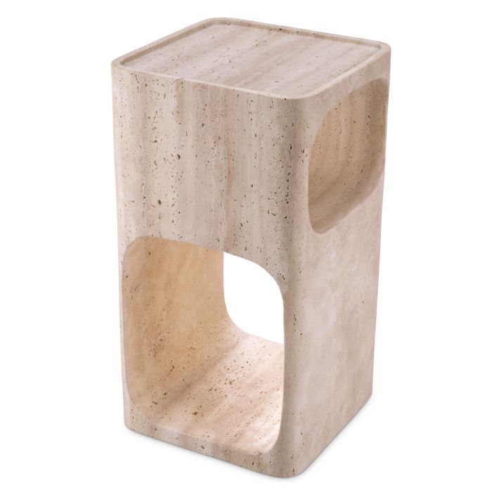 Side Table Adler travertine