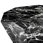 Coffee Table Diamond black faux marble