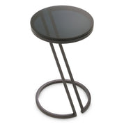 Side Table Falcone gunmetal finish