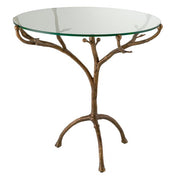 Centre Table Christophe vintage brass finish
