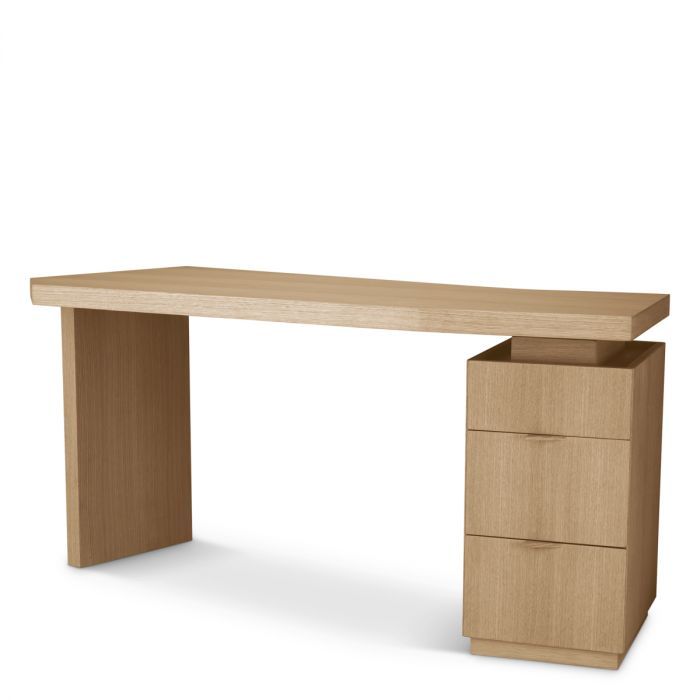 Desk Sarah natural oak veneer