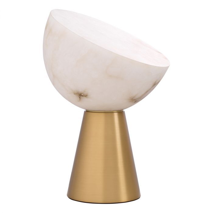 Table lamp Chamonix antique brass finish
