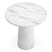 Side Table Terry white marble