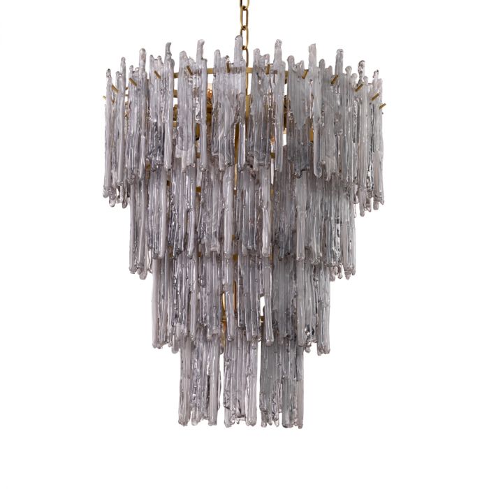 Chandelier Saint Roch S light brushed brass finish