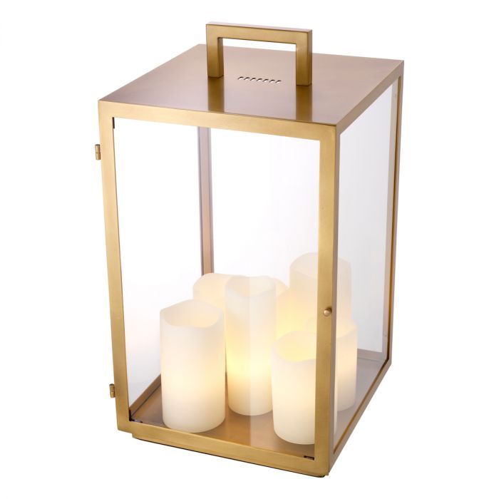 Table Lamp Debonair antique brass finish