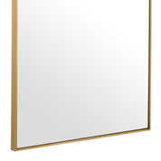 Mirror Redondo XL brushed brass finish