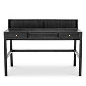 Desk Otranto charcoal grey oak veneer