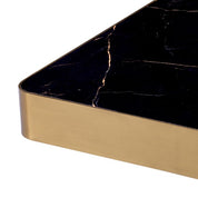 Coffee Table Luxus brushed brass finish