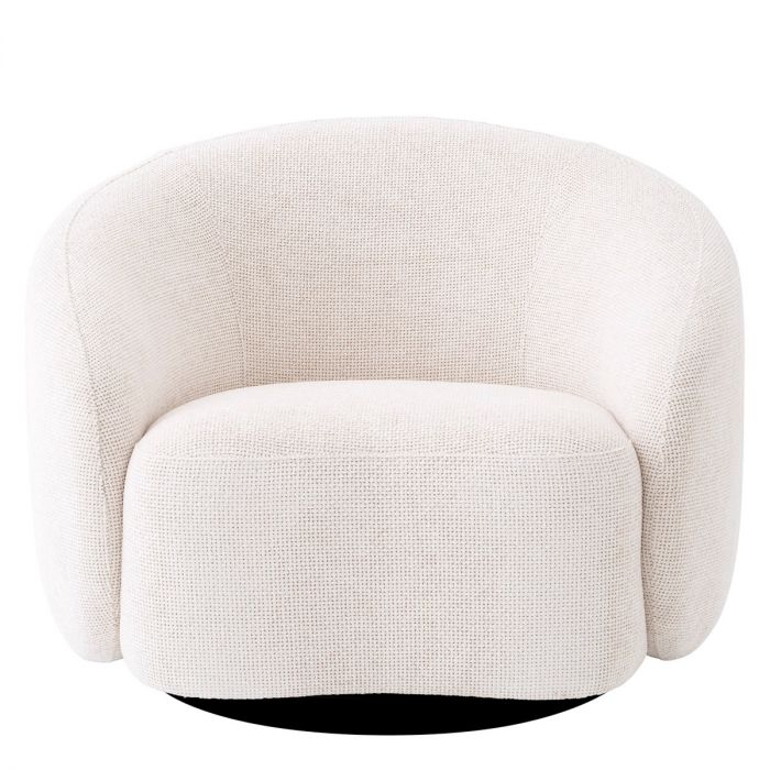 Swivel Chair Amore lyssa off-white