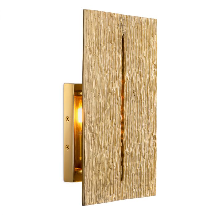 Wall Lamp Prato polished brass