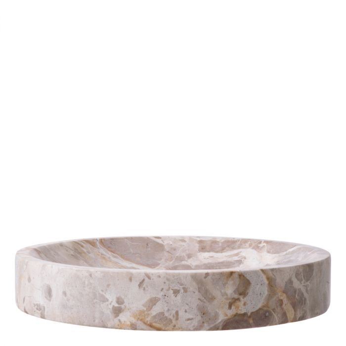 Bowl Moca brown marble