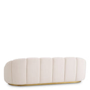 Sofá Inger bouclé crema