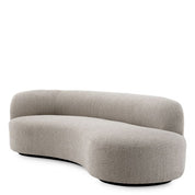 Sofá Morten bouclé gris
