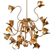 Chandelier Corrientes antique brass finish