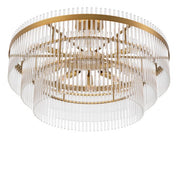 Ceiling Lamp East antique brass finish