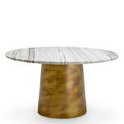 Coffee Table Nuova vintage brass finish