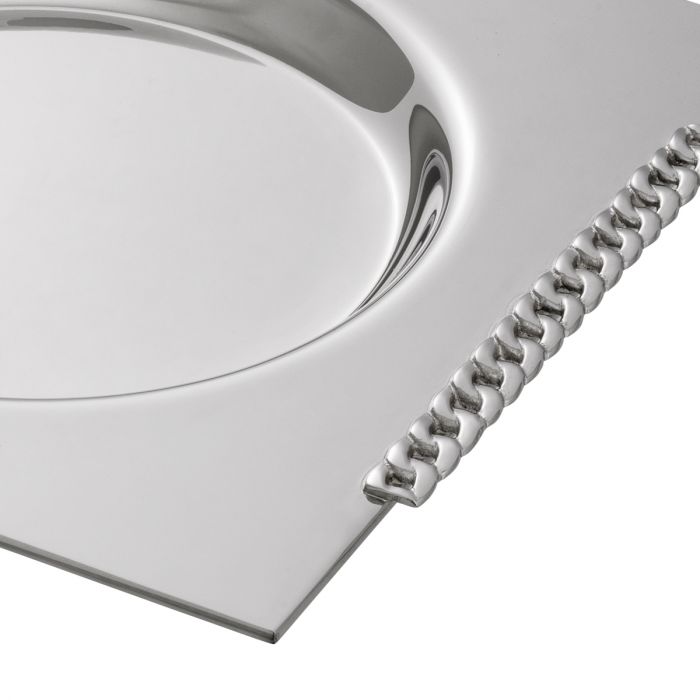 Tray Tamar nickel finish