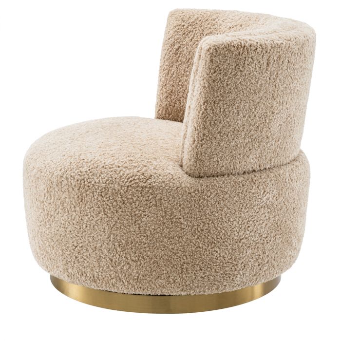 Swivel Chair Alonso canberra sand
