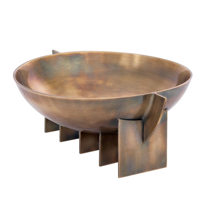 Bowl Bismarck vintage brass finish