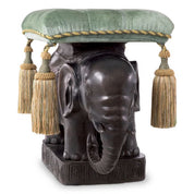 Stool Elephant bronze