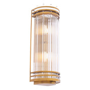 Wall Lamp Gulf L antique brass finish