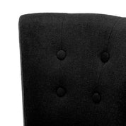 Dining Chair Key Largo black cashmere