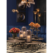Chandelier Hildebrandt L vintage brass finish