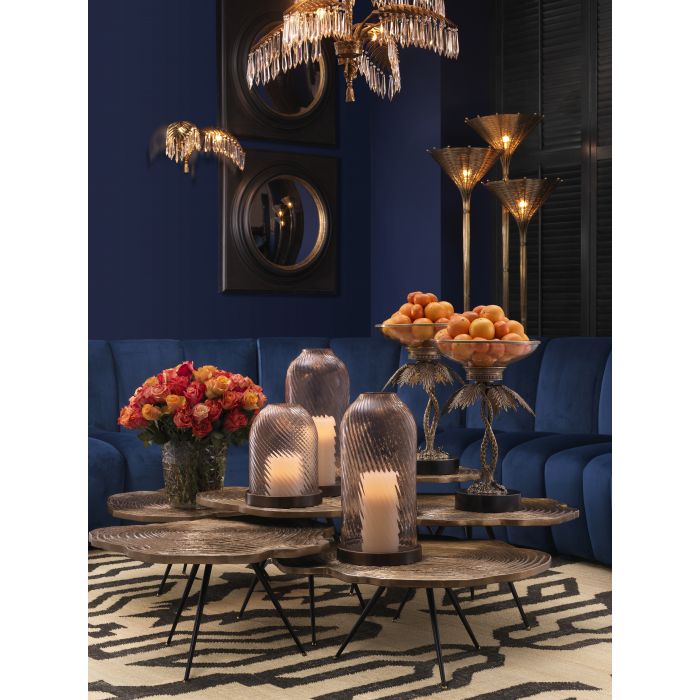 Chandelier Hildebrandt L vintage brass finish