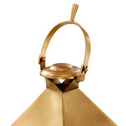 Hurricane Spur L antique brass finish