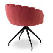 Dining Chair Luzern savona faded red velvet
