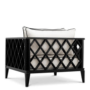 Outdoor Chair Ocean Club black sunbrella canvas