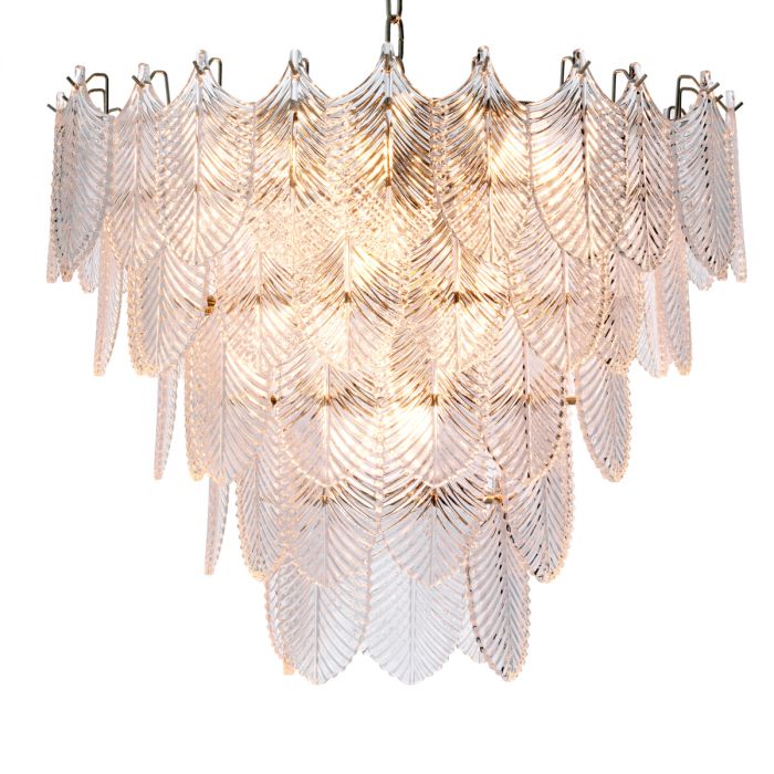 Chandelier Verbier S nickel finish