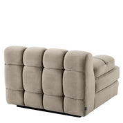 Modular Sofa Dean savona greige velvet - Left
