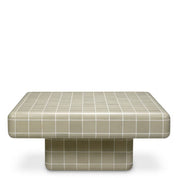 Mesa de centro de exterior Mateo gris claro
