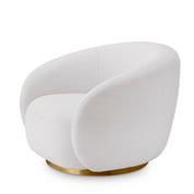 Swivel Chair Brice avalon white