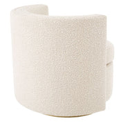 Swivel Chair Amanda bouclé cream