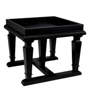 Side Table Americana black finish