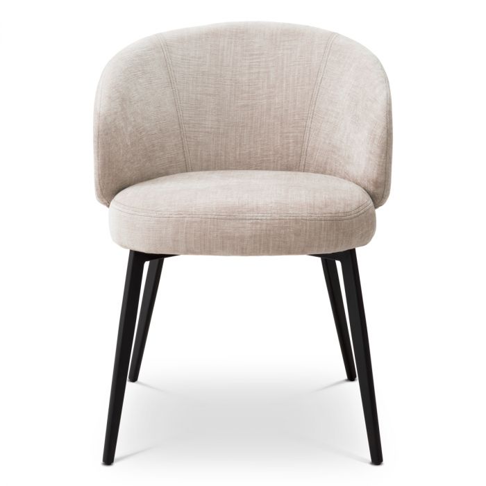 Dining Chair Lloyd with arm sisley beige set of 2