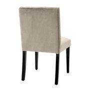 Dining Chair Atena savona greige velvet