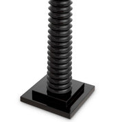 Floor Lamp Callao piano black finish incl shade