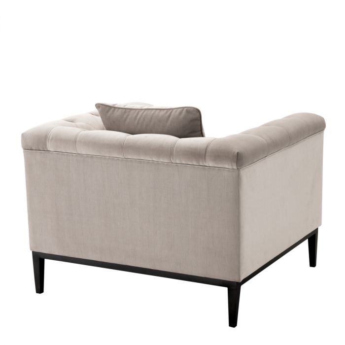 Silla Cesare gris guijarro