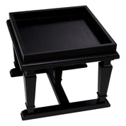 Side Table Americana black finish