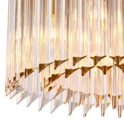 Ceiling Lamp Evina antique brass finish