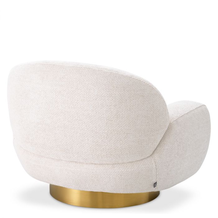 Swivel Chair Udine lyssa off-white