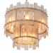 Chandelier Caprera antique brass finish