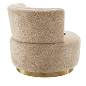 Swivel Chair Alonso canberra sand