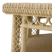 Coffee Table Saba Hexagon natural rattan