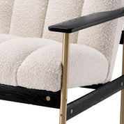 Chair Elan bouclé cream
