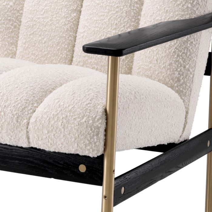 Chair Elan bouclé cream